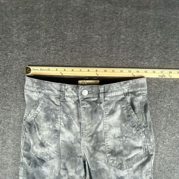 Democracy Camo Skinny Jeans Ab Technology Women's 4 Stretch Camouflage Gray - Picture 6 of 7